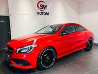 Used Mercedes CLA220 AMG line 177 HP (130 kW) 2017 Red Sedan