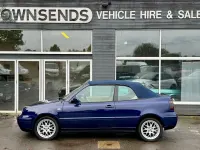 Used VW Golf Cabriolet 116 HP (85 kW) 2001 Blue Cabriolet
