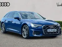 Used Audi A6 S-Line 200 HP (147 kW) 2024 Blue Estate