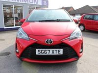 Used Toyota Yaris 2017 Red Hatchback
