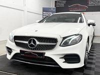 Used Mercedes E220 AMG line 2018 White Coupe