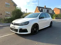 Used VW Golf VI R 270 HP (198 kW) 2010 White Hatchback