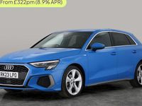 Used Audi A3 Sportback S-Line 110 HP (80 kW) 2023 Blue Hatchback