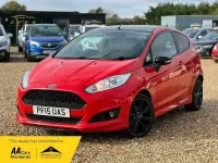 Used Ford Fiesta Zetec 2015 Red Hatchback