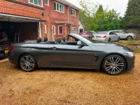 Used BMW 420 Cabriolet M Sport 2014 Grey Cabriolet