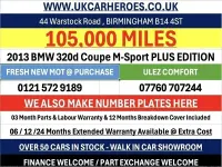 Used BMW 320 Sport Line 181 HP (133 kW) 2013 Blue Coupe