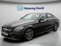 Used Mercedes C200 AMG line 181 HP (133 kW) 2019 Black Sedan