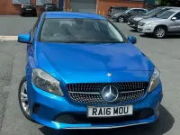 Used Mercedes A180 2016 Blue Hatchback