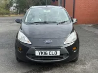 Used Ford Ka Zetec 69 HP (50 kW) 2016 Black Hatchback