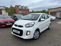 Used Kia Picanto 66 HP (48 kW) 2016 White Hatchback