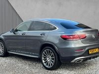 Used Mercedes GLC220 AMG Line Premium 194 HP (142 kW) 2019 Selenite grey metallic Coupe
