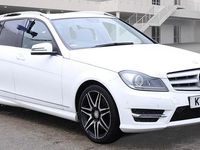 Used Mercedes C350 AMG 2013 White Estate
