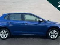Used VW Polo SE 95 HP (69 kW) 2019 Blue Hatchback