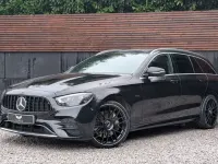 Used Mercedes E300 AMG line 2021 Black Estate