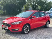 Used Ford Focus Zetec 115 HP (84 kW) 2016 Red Hatchback