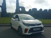 Used Kia Picanto GT-Line S 83 HP (61 kW) 2017 White Hatchback