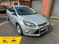 Used Ford Focus Zetec 125 HP (91 kW) 2012 Silver Hatchback