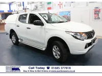 Used Mitsubishi L200 Top 150 HP (110 kW) 2017 White Pickup