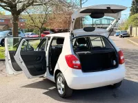 Used Skoda Fabia SE 90 HP (66 kW) 2012 White Hatchback