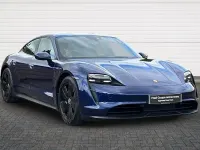 Used Porsche Taycan Performance Package 11 kW (15 HP) 2022 Blue Sedan