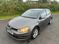 Used VW Golf VII Edition 110 HP (80 kW) 2016 Grey Hatchback