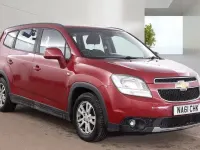 Begagnad Chevrolet Orlando LT 141 HK (103 kW) 2011 Röd Minibuss