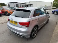 Used Audi A1 Sportback Black Edition 143 HP (105 kW) 2014 Silver Hatchback