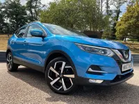 Used Nissan Qashqai Tekna 2017 Blue SUV