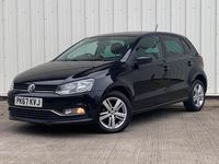 Used VW Polo Edition 75 HP (55 kW) 2017 Black Hatchback