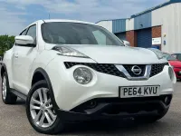 Used Nissan Juke Acenta Premium 110 HP (80 kW) 2014 White SUV