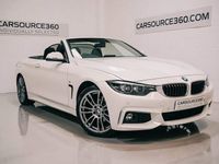 used BMW 420 4 Series 2.0 i GPF M Sport Auto Euro 6 (s/s) 2dr INCREDIBLE MILEAGE - AIR SCARF Convertible