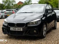 Usado BMW 218 M Sport 150 CV (110 kW) 2016 Negro Utilitario