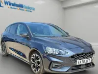 Used Ford Focus ST-Line X 125 HP (91 kW) 2020 Blue Hatchback