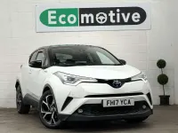 Used Toyota C-HR 122 HP (89 kW) 2017 White SUV