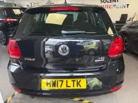 Used VW Polo Edition 90 HP (66 kW) 2017 Black Hatchback