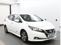 Used Nissan Leaf Acenta 110 kW (150 HP) 2018 White Hatchback