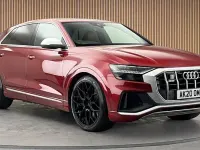 Used Audi SQ8 Sport 435 HP (319 kW) 2020 Matador red SUV