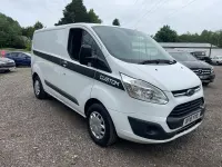 Used Ford Transit Custom Trend 105 HP (77 kW) 2018 White Van