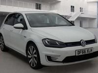 Used VW Golf VII GTE 204 HP (150 kW) 2016 White Hatchback