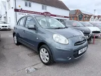 Used Nissan Micra Acenta 98 HP (72 kW) 2011 Grey Hatchback