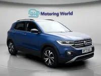Used VW T-Cross Black Edition 95 HP (69 kW) 2023 Blue SUV