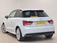 Used Audi A1 S-Line 125 HP (91 kW) 2015 White Hatchback
