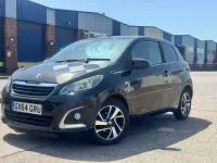 Used Peugeot 108 Allure 82 HP (60 kW) 2014 Black Hatchback