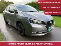 Used Nissan Leaf N-Connecta 160 kW (218 HP) 2022 Grey Hatchback