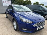 Used Ford Focus Zetec 2016 Blue Hatchback