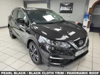 Used Nissan Qashqai N-Connecta 160 HP (117 kW) 2020 Black SUV