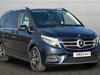 Used Mercedes V250 AMG line 190 HP (139 kW) 2018 Blue MPV