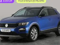 Używany VW T-Roc Design 116 KM (85 kW) 2019 Niebieski SUV