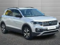 Used VW T-Cross Black Edition 110 HP (80 kW) 2023 Silver SUV
