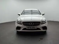 Used Mercedes C300 AMG line 254 HP (186 kW) 2019 White Coupe